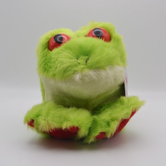 Freddy the Tree Frog Puffkins by Swibco Style 6690 Bean Bag Plush - Picture 1 of 8